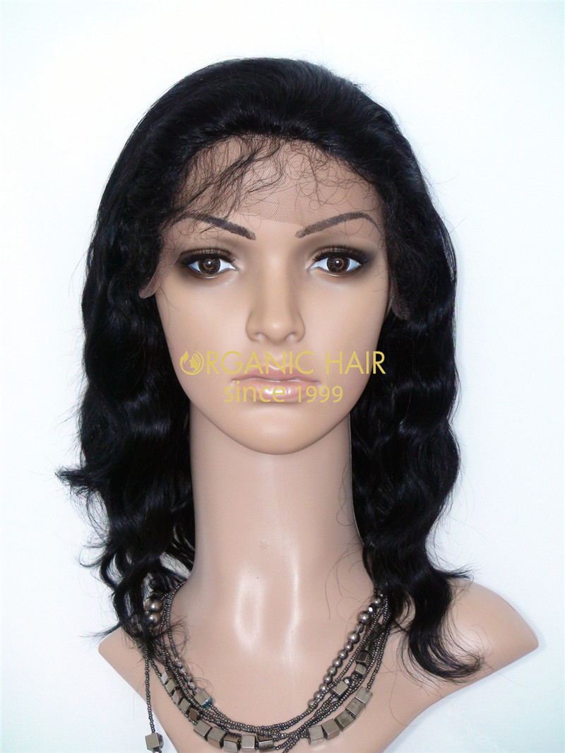 malaysian curly human hair lace front wigs 